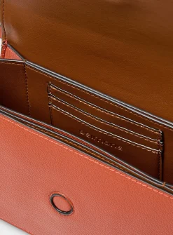 Small textured minimalist crossbody bag