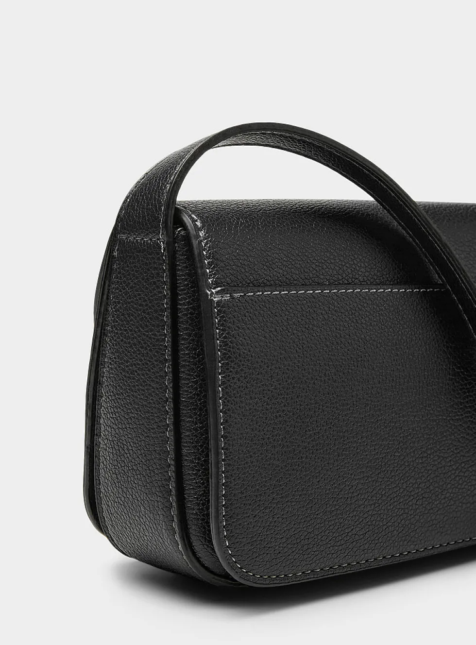 Small textured minimalist crossbody bag