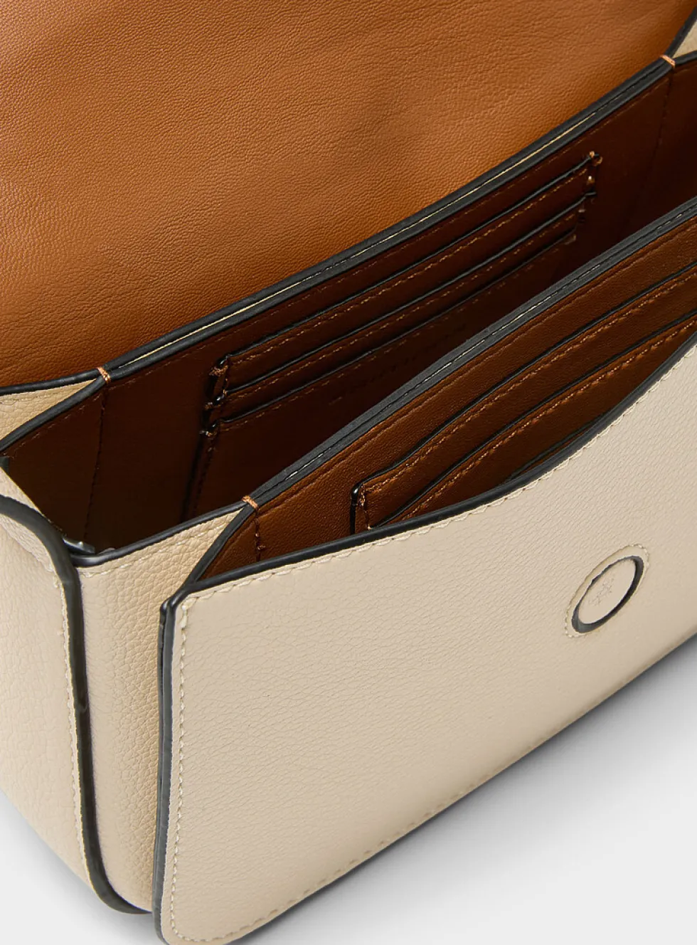 Small textured minimalist crossbody bag