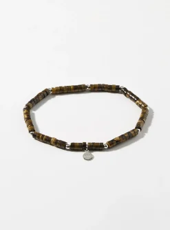 Small tiger's eye bead bracelet