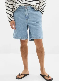 Soft denim Bermudas