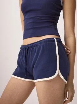 Soft fleece athletic minishort