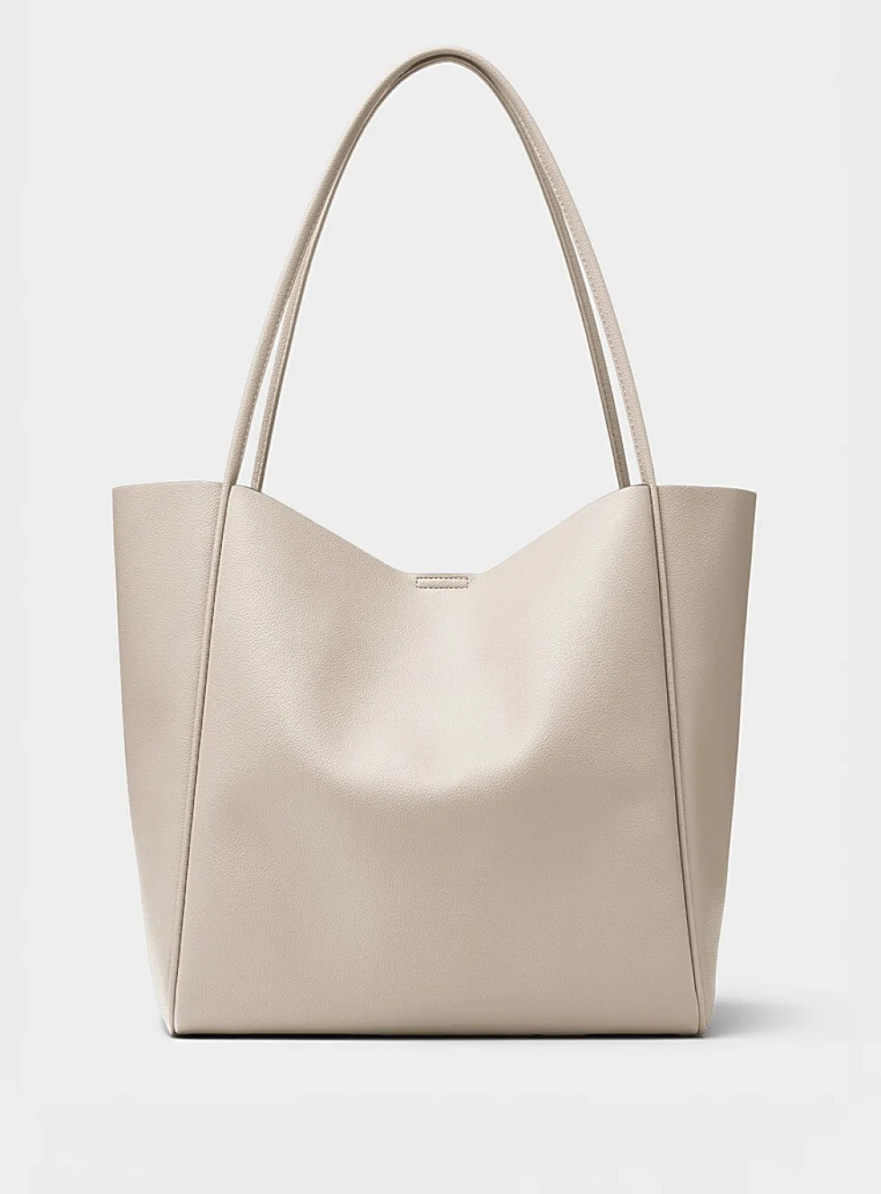 Soft square tote bag
