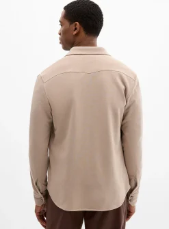 Soft western overshirt