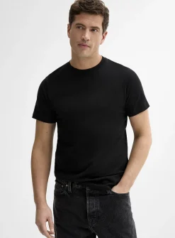 Solid 100% organic cotton T-shirt