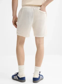 Solid chenille knit short