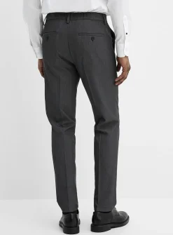 Solid comfort-waist pant