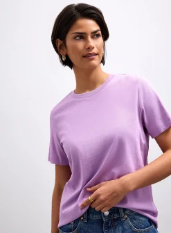 Solid organic cotton T-shirt