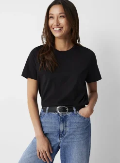 Solid organic cotton T-shirt