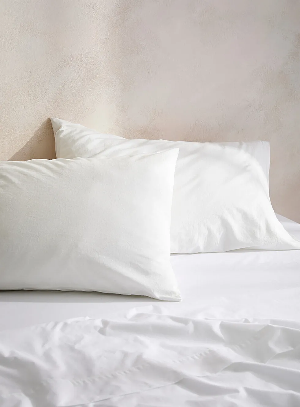 Solid pure organic cotton pillowcases