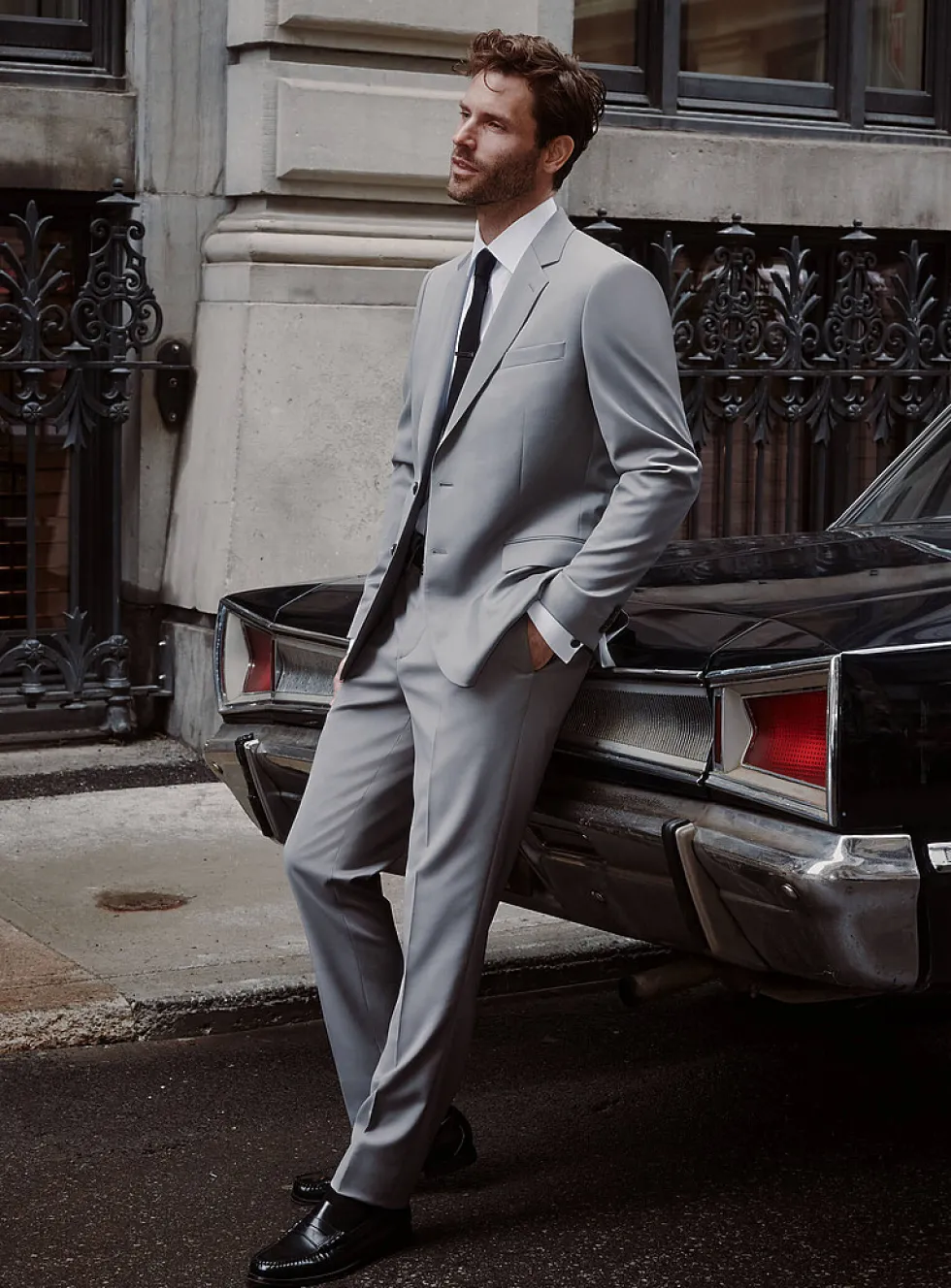 Solid stretch pant