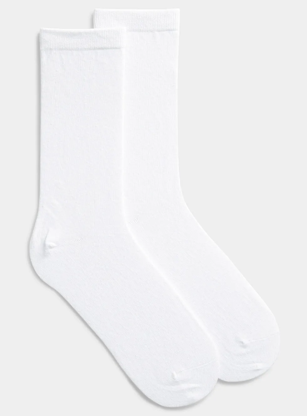 Solid stretch socks