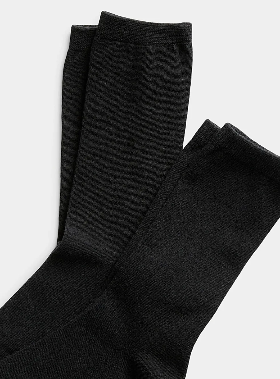 Solid stretch socks