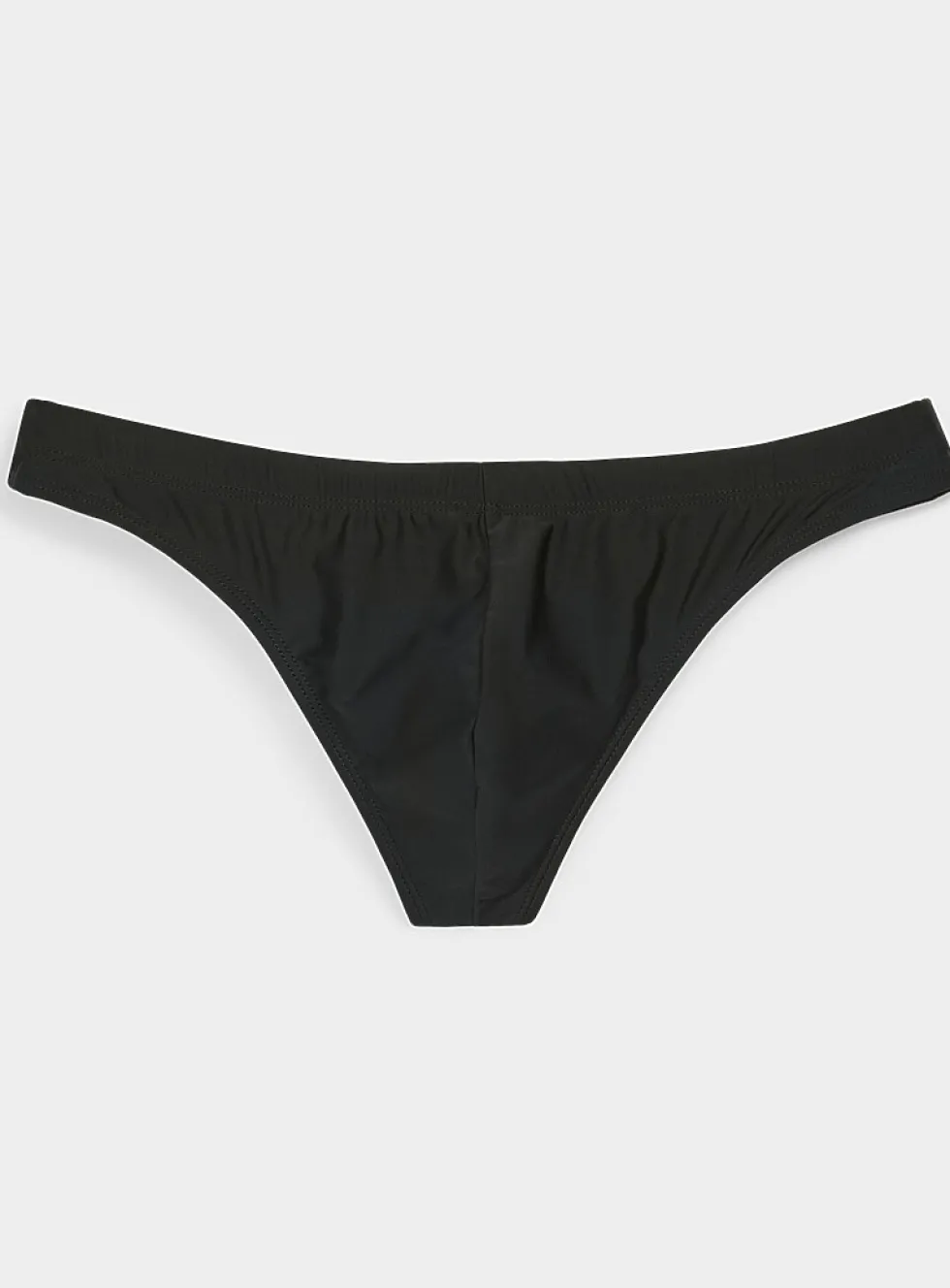 Solid swim thong
