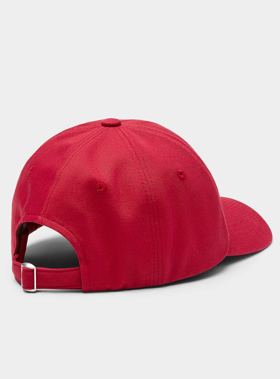 Solid twill minimalist cap