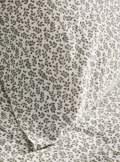 Soothing foliage sheet set