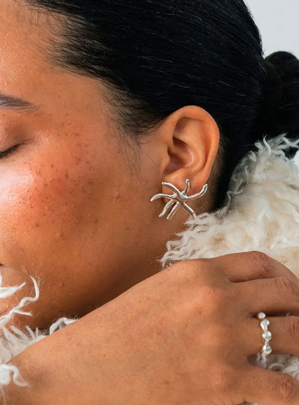 Spider earrings