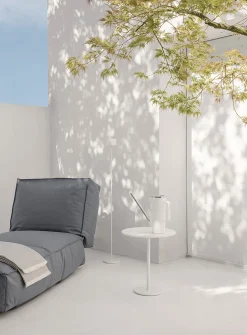 Stay steel outdoor side table