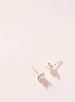 Sterling Japanese lilac earrings