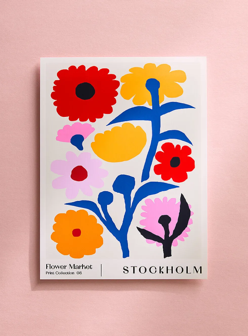 Stockholm Flower Market art print