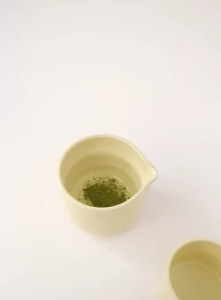 Stoneware matcha bowl