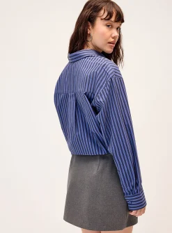 Straight dressy miniskirt