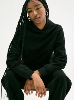 Straight-fit hoodie