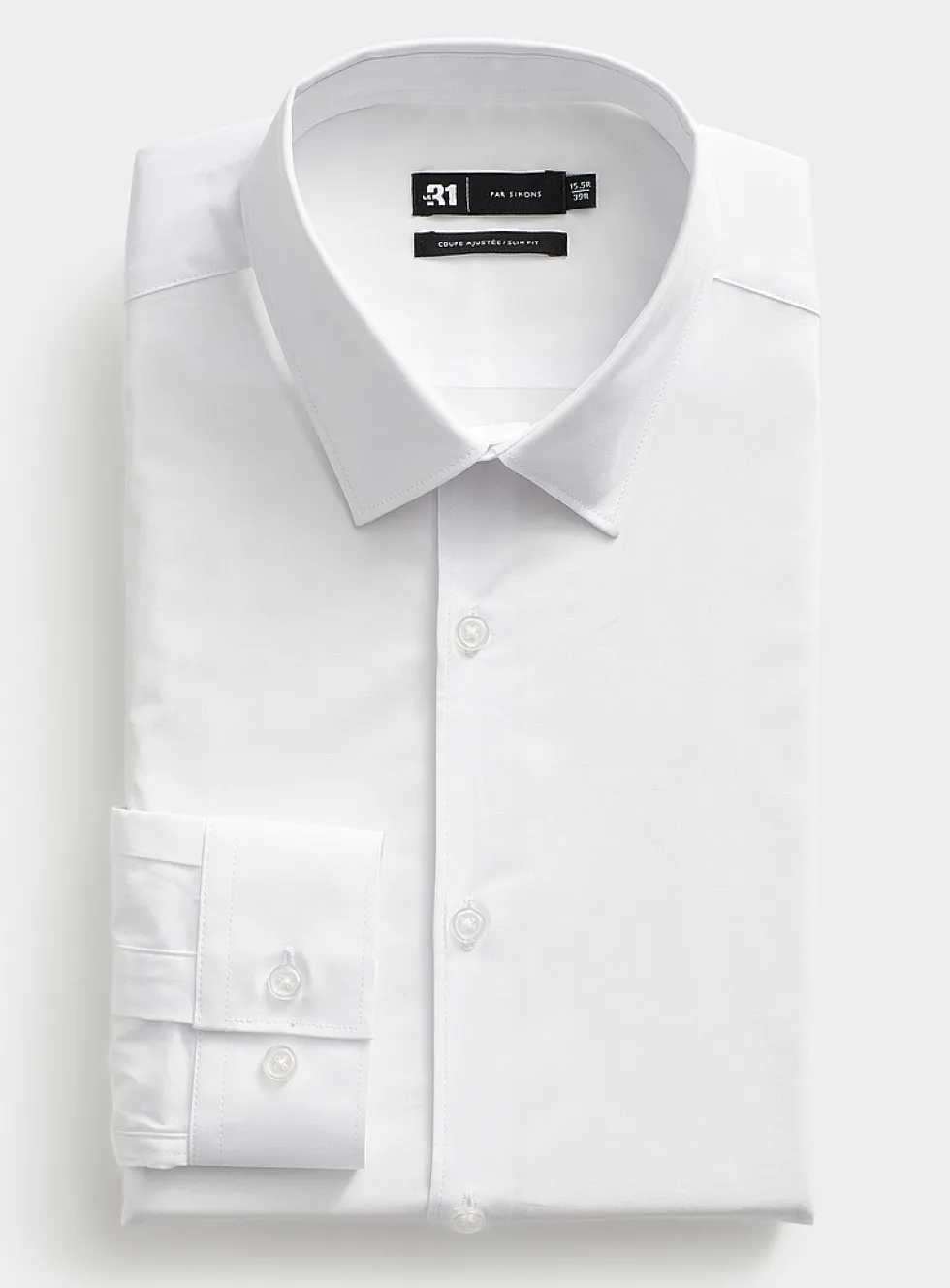 Stretch cotton shirt