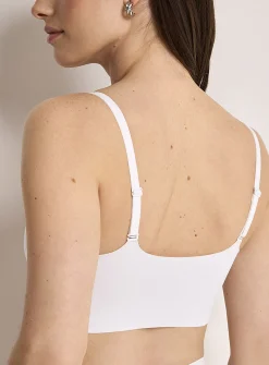 Stretch V-neck bralette