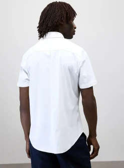 Stretch weave minimalist shirt