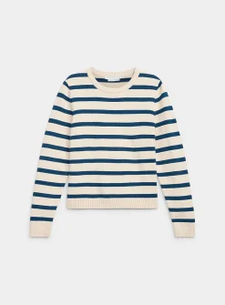 Striped soft sweater