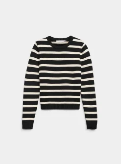 Striped soft sweater