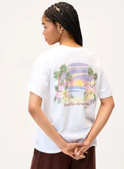Sunset boxy-fit T-shirt