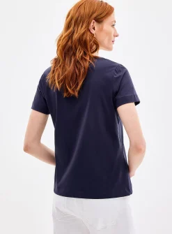 SUPIMA® cotton V-neck T-shirt