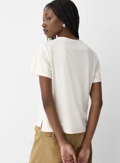 Swiss dot T-shirt