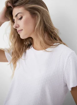 Swiss dot T-shirt