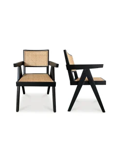 Takashi rattan accent chairs