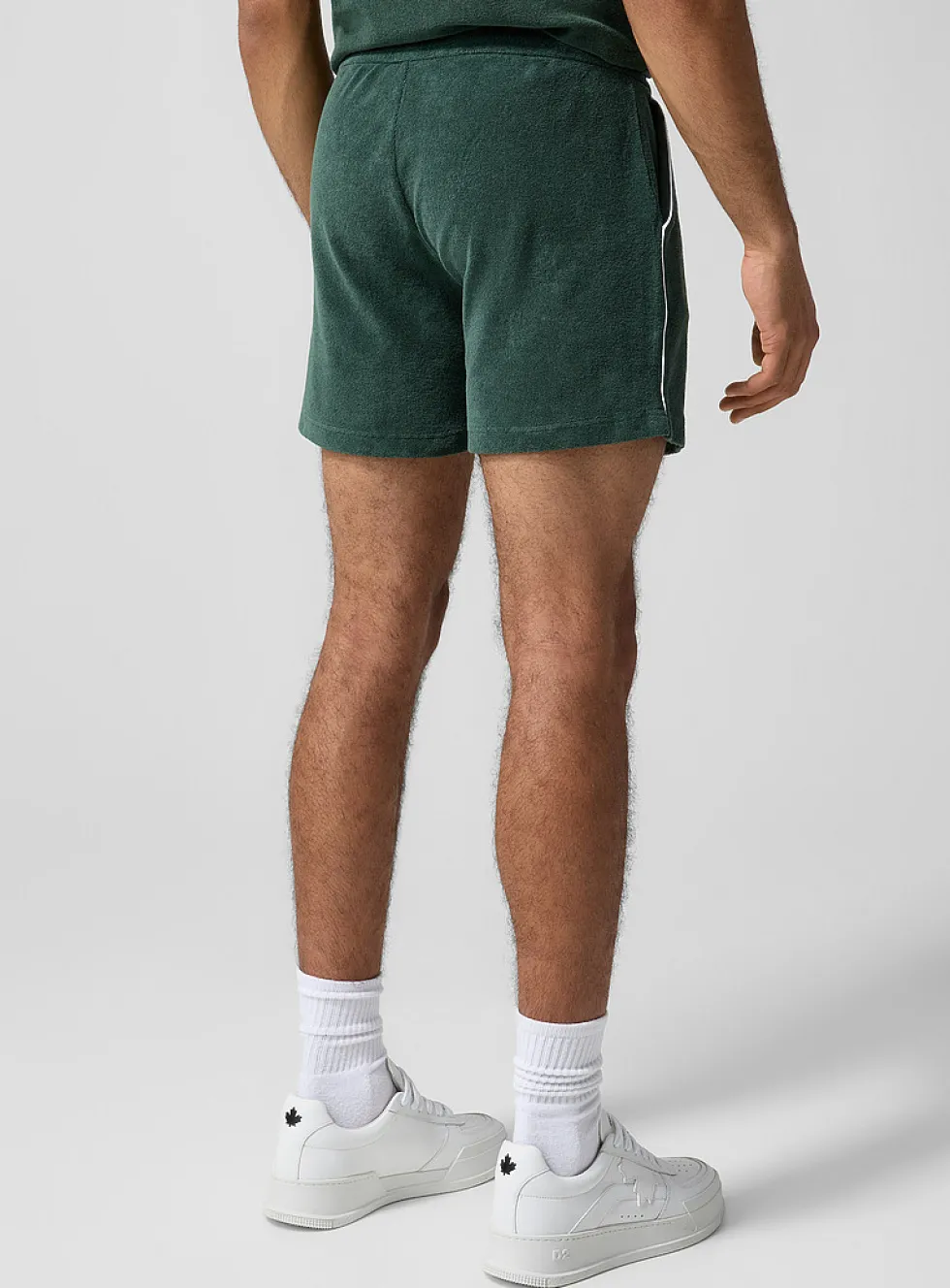 Terry cotton tennis short
