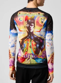 The Essential Experience long-sleeve mesh T-shirt