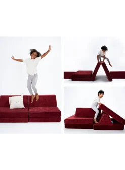 The Half-Coconut modular play couch
