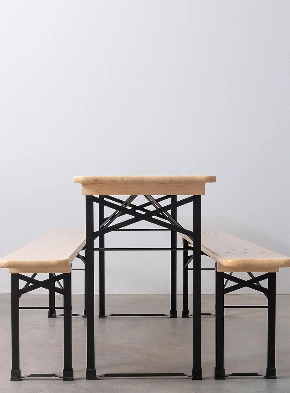 The Original outdoor table and bench set