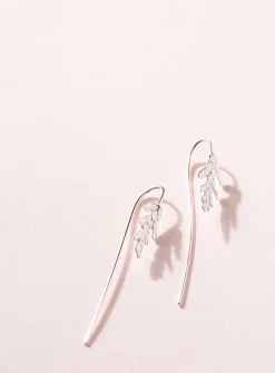 Thuja cedar long earrings