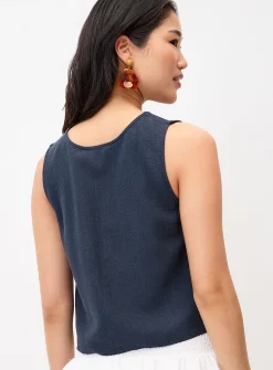 Tie-up reversible cami