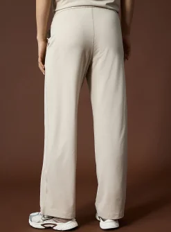 Toggle-waist ultra-soft wide-leg pant