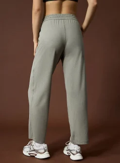 Toggle-waist ultra-soft wide-leg pant
