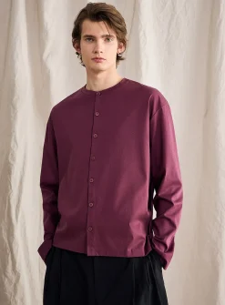 Touch of silk Henley T-shirt