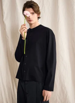 Touch of silk Henley T-shirt