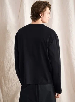 Touch of silk Henley T-shirt