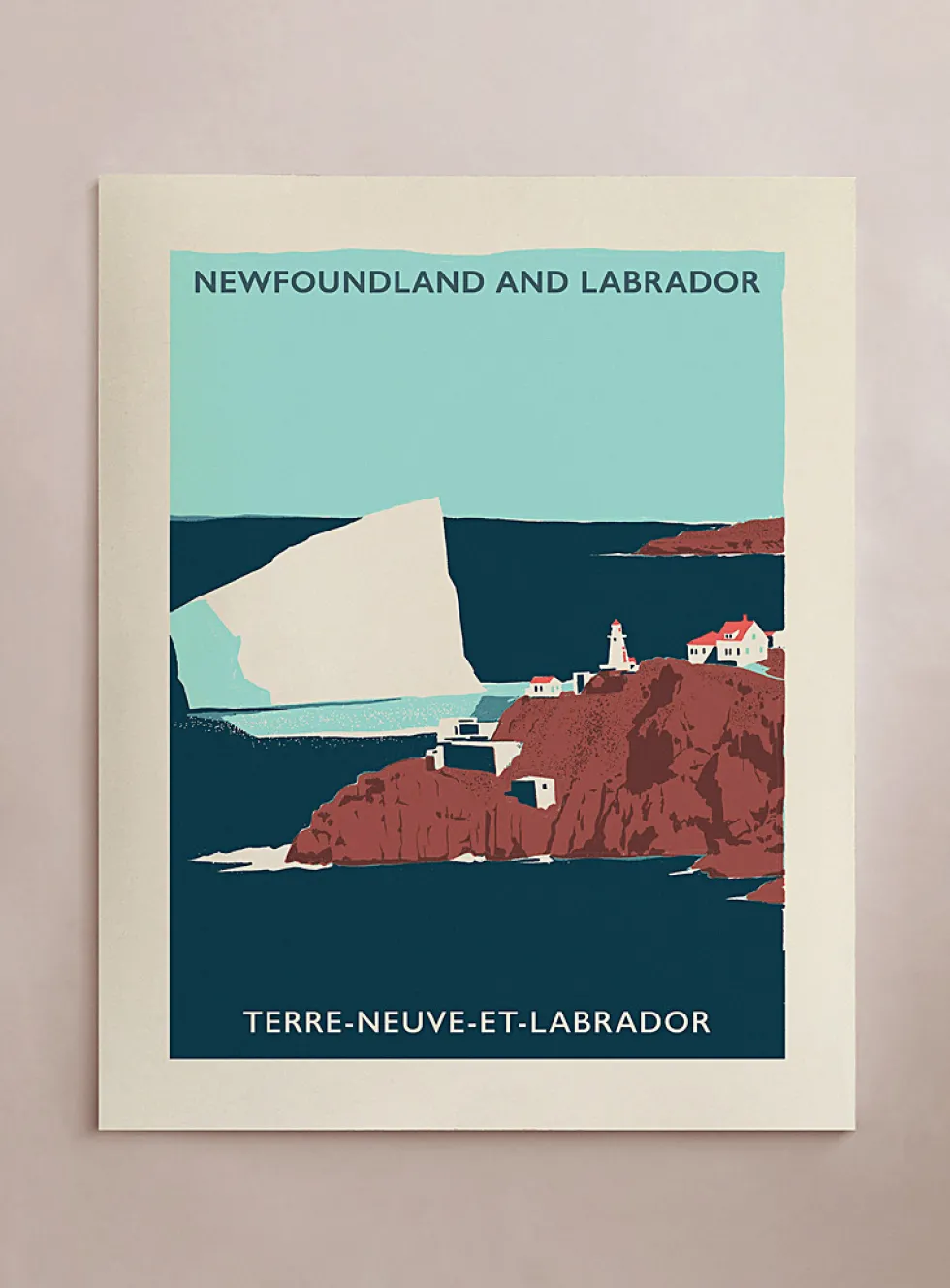 Travel Newfoundland and Labrador art print