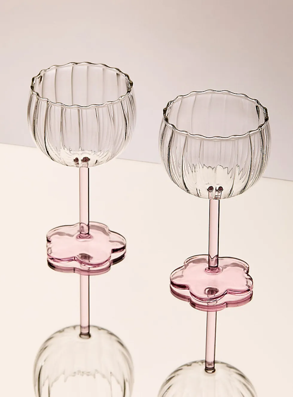 Tulip cocktail glasses